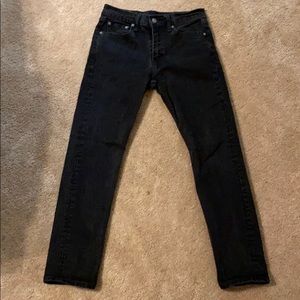 Levi’s 502 black denim